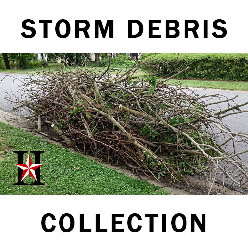 Storm Debris Collection Update! 