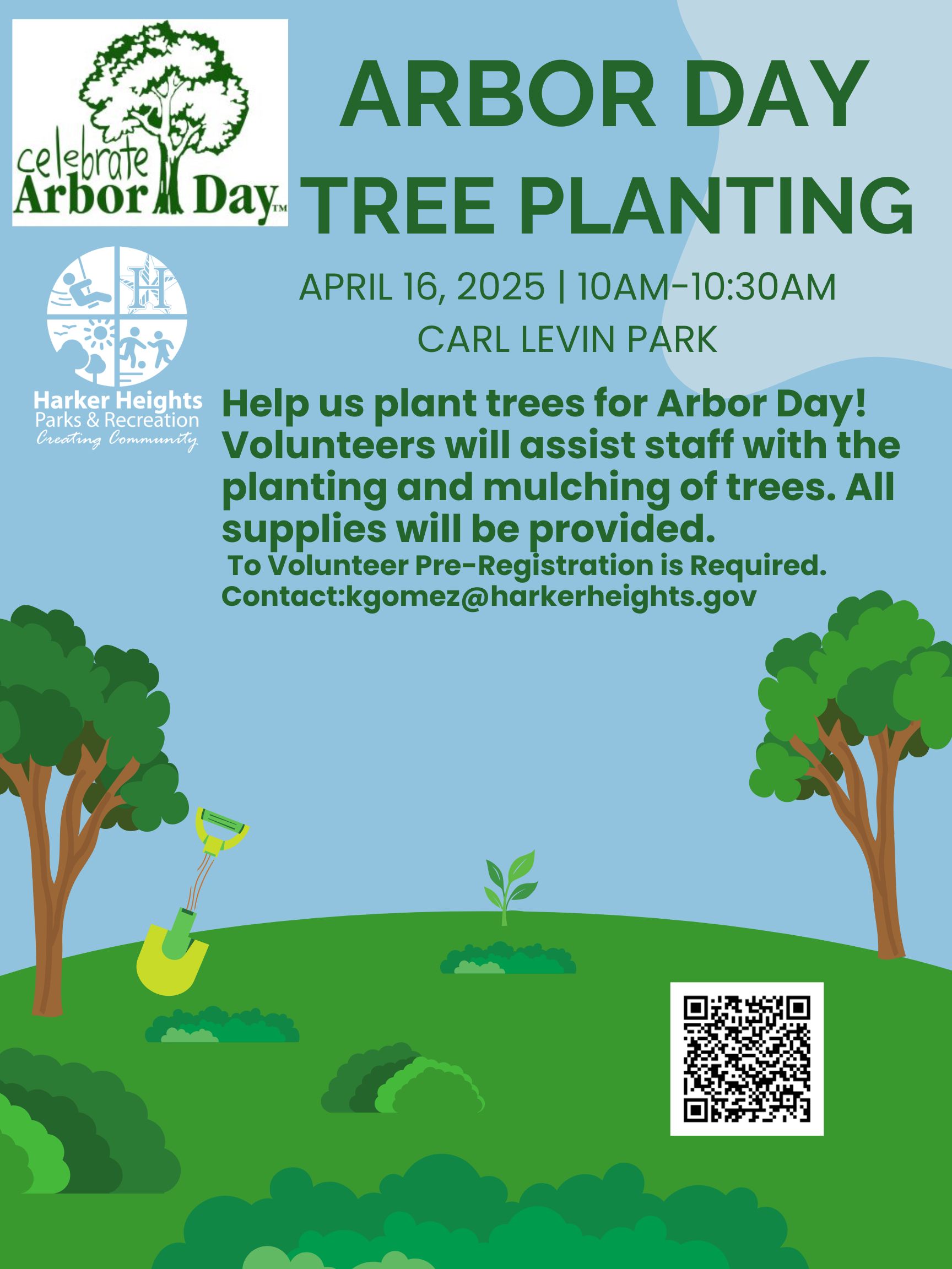 2025 Arbor Day Flyer
