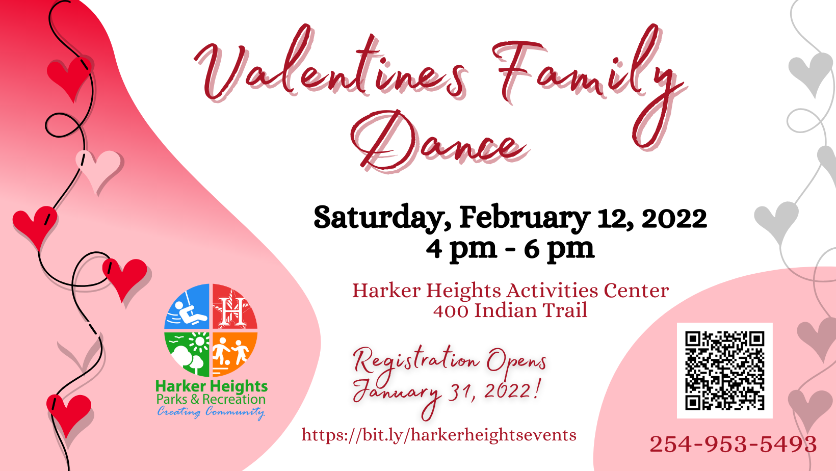 Family Valentines Registration Opens January 31