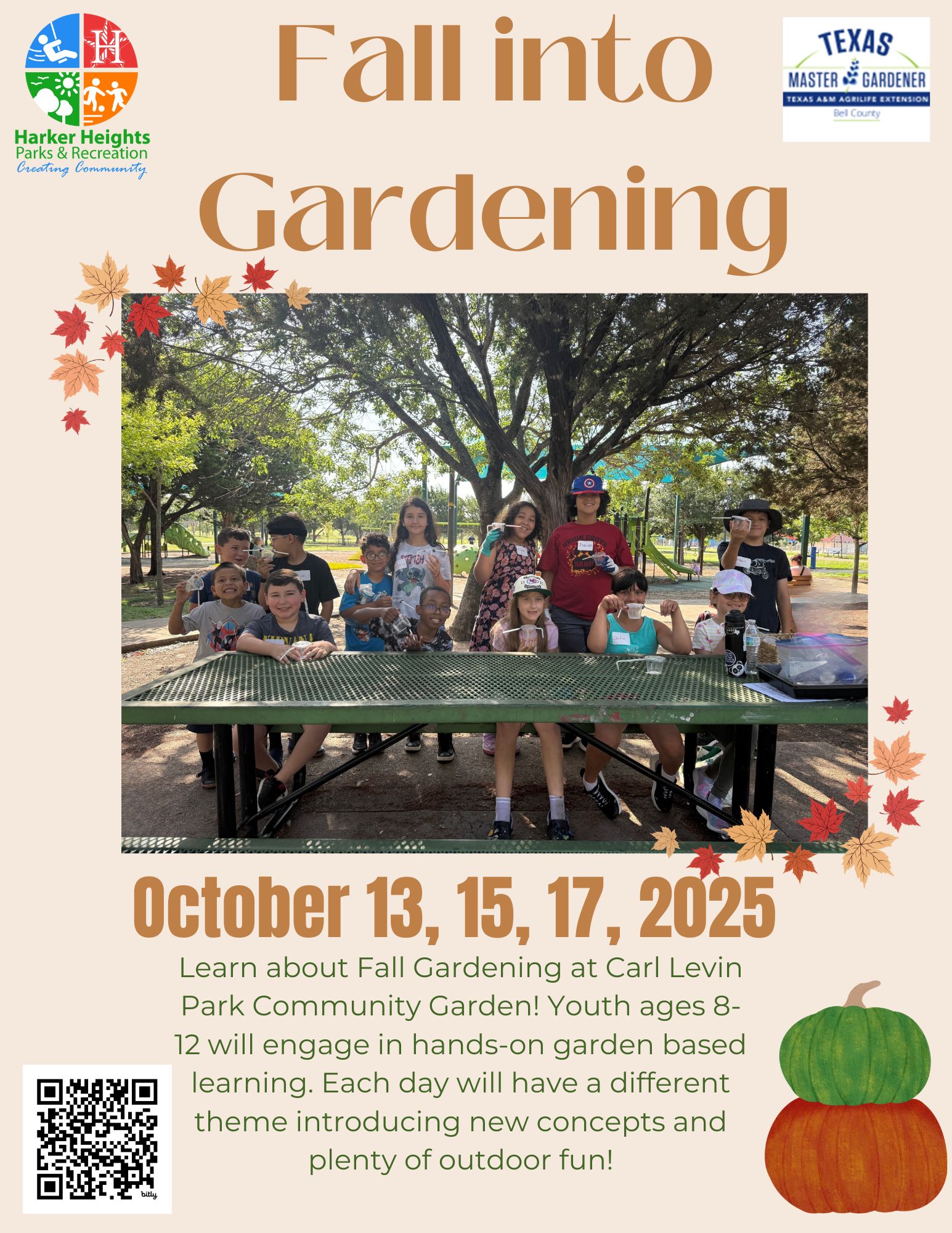 Fall Into Gardening Flyer