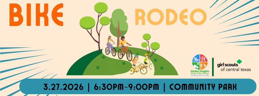Bike Rodeo Event Flyer