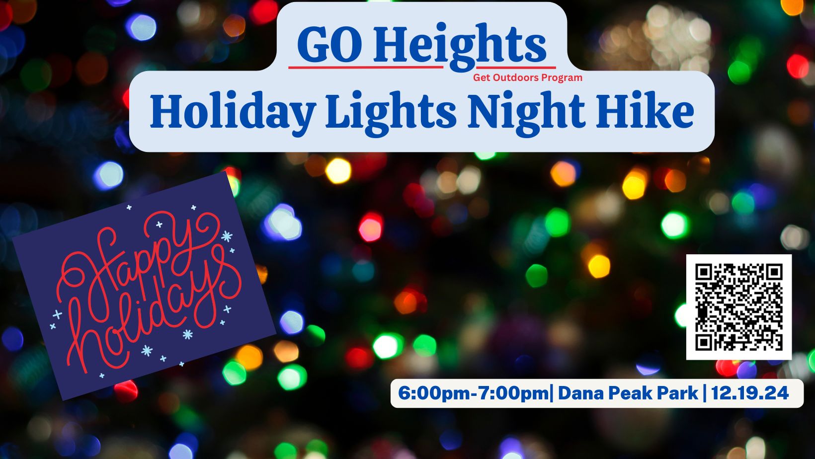 Holiday Lights Night Hike 2024