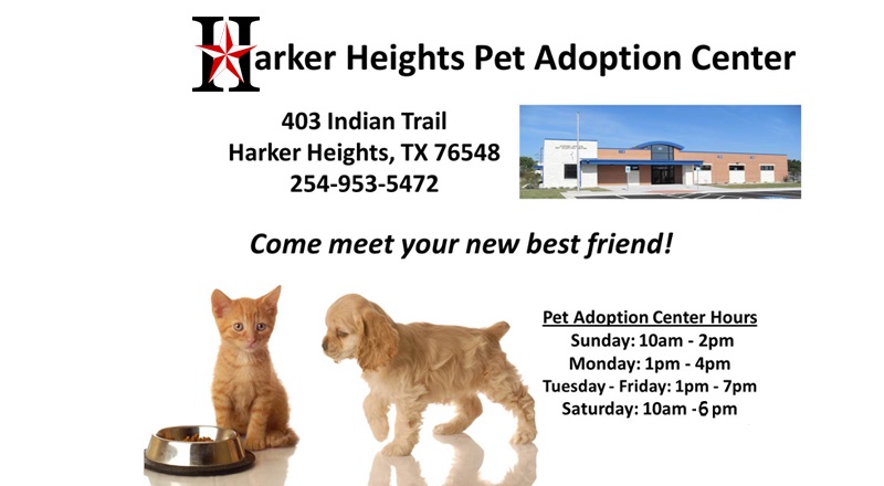 City of Harker Heights - Pet Adoption Center