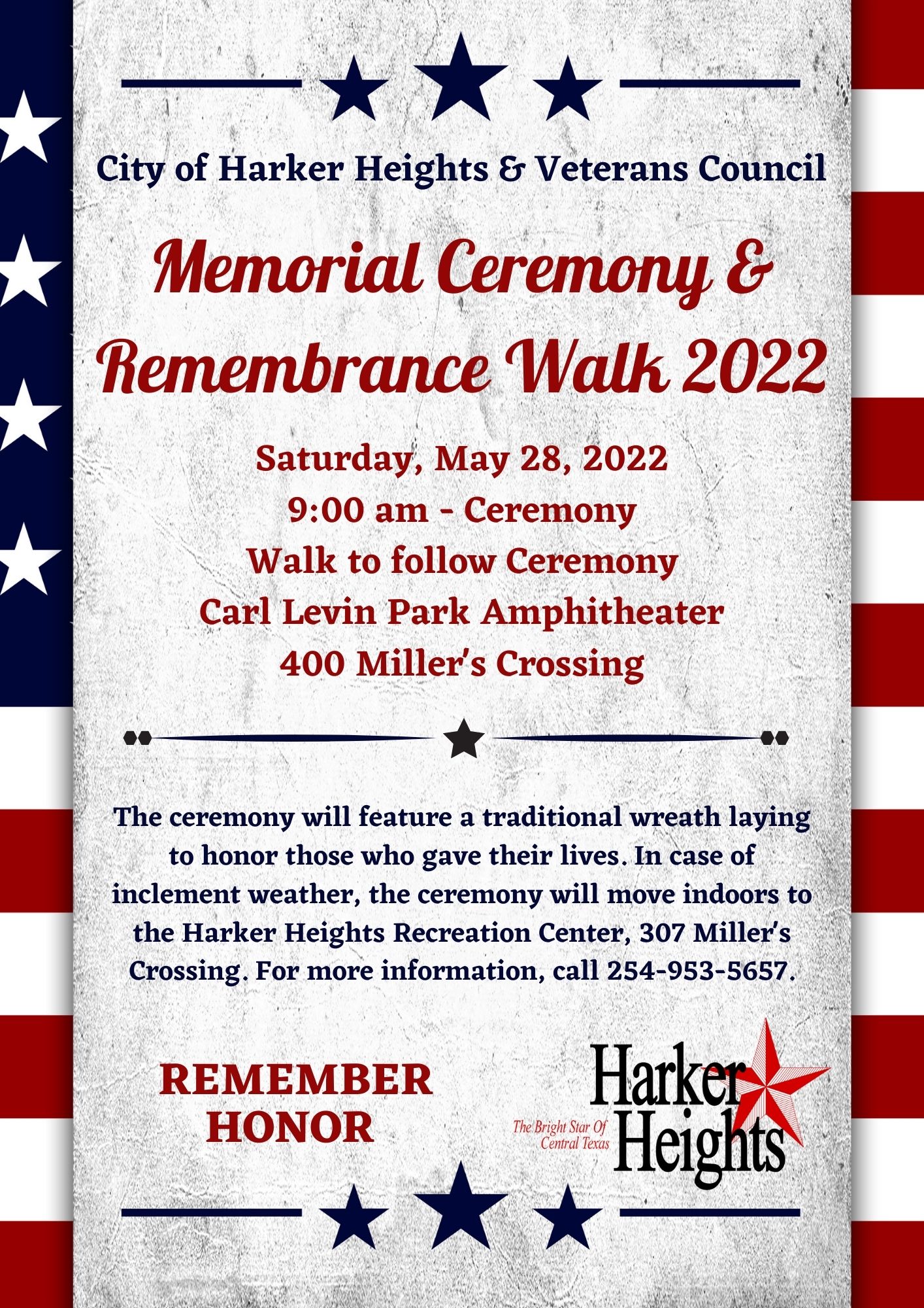 Memorial Ceremony Remembrance Walk 2022