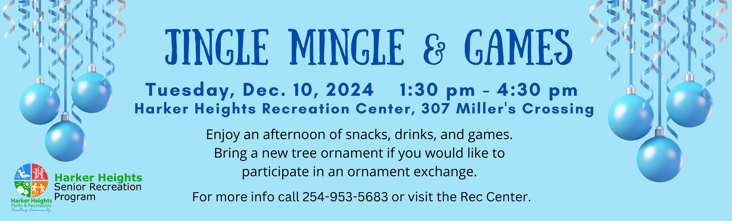Jingle Mingle Games Dec. 2024