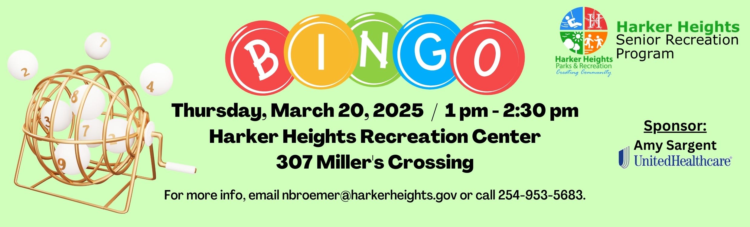 BINGO March 2025