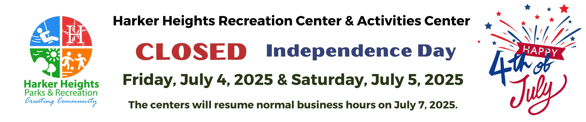 Independence Day 2025 Closed