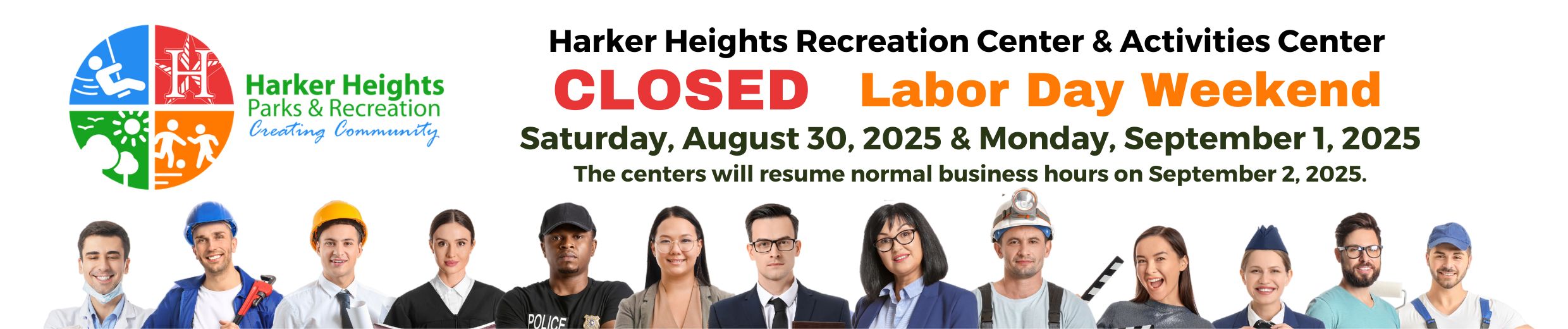 Labor Day 2025 Closed Soundcloud Banner