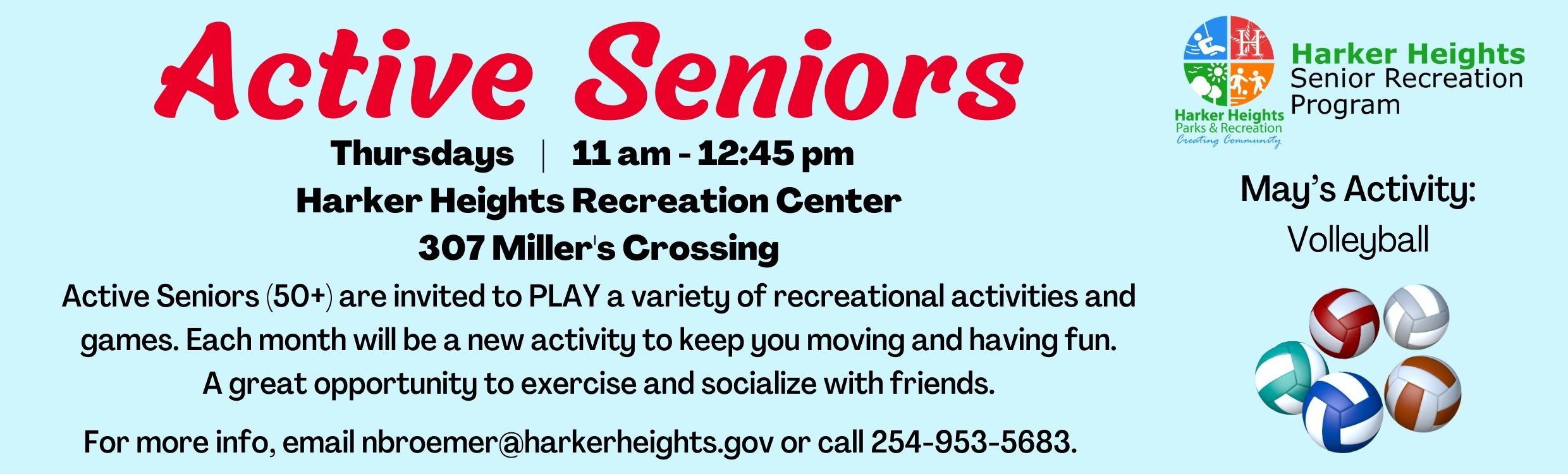 Active Seniors May 2025