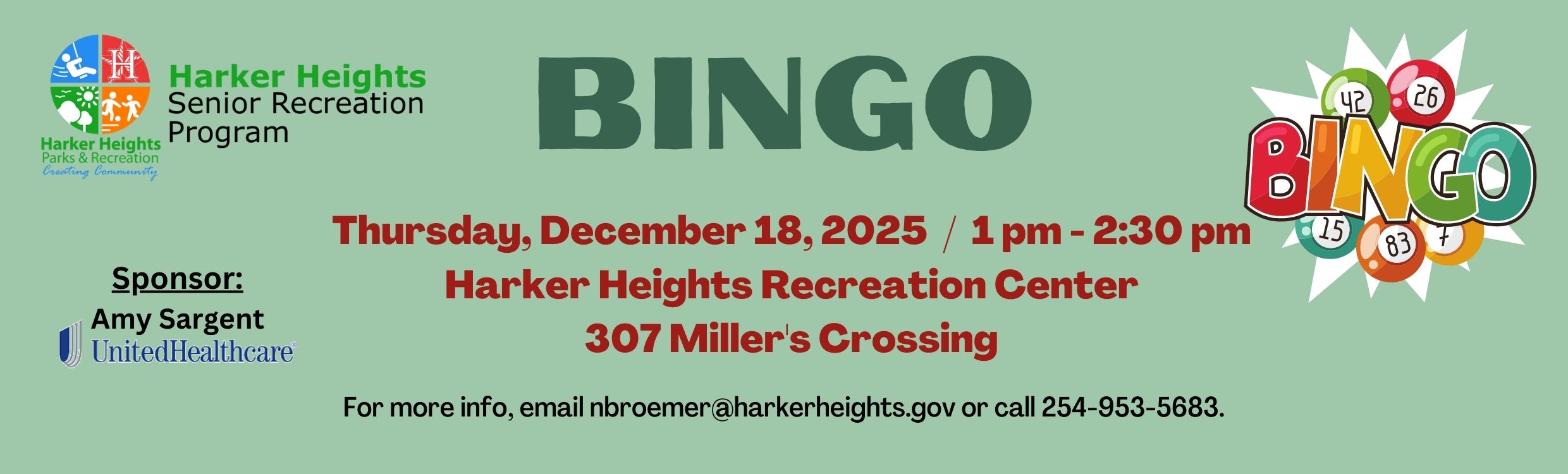 BINGO Dec. 2025