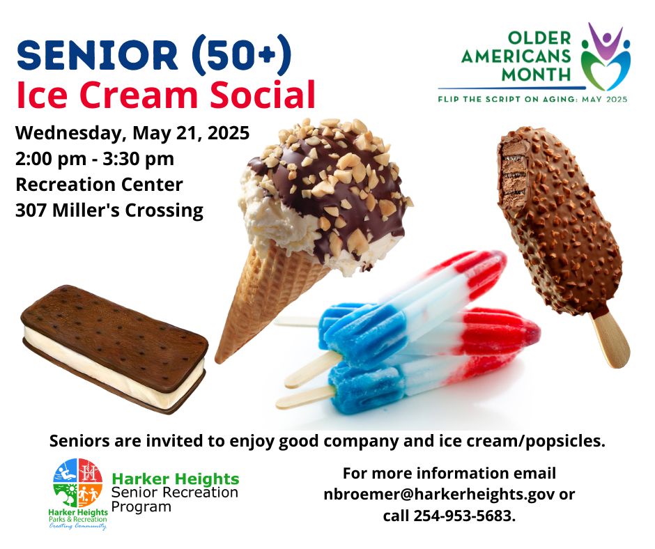Ice Cream Social May 2025
