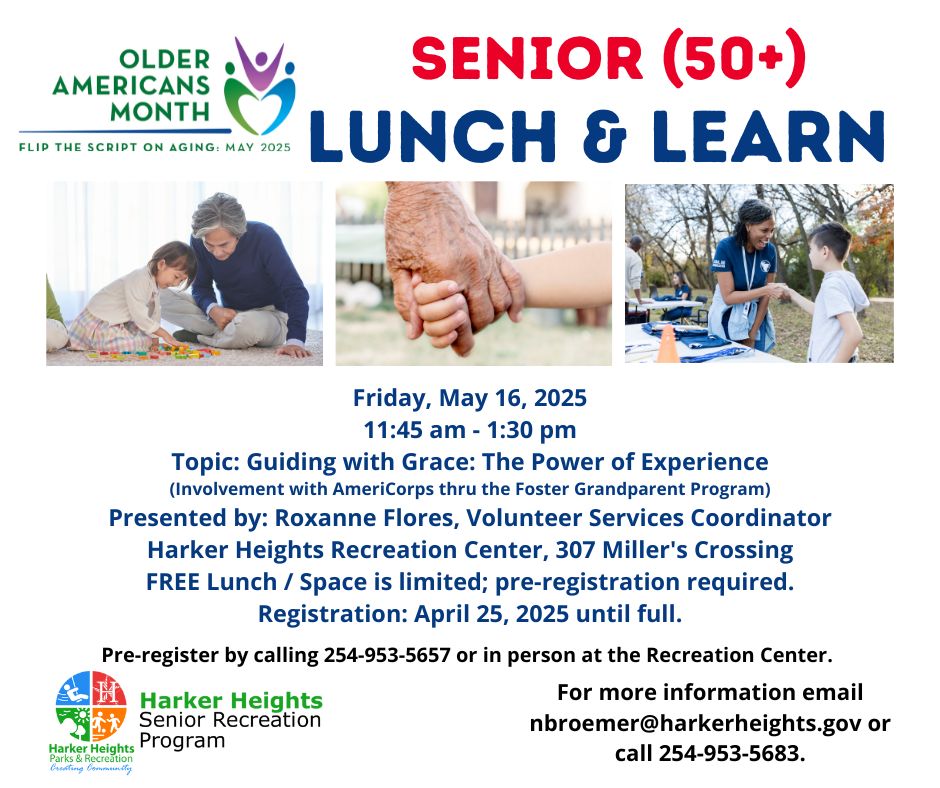 Lunch Learn May 2025