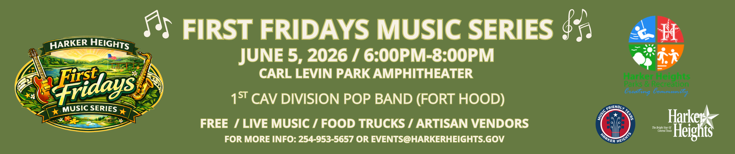 Copy of First Friday Music Series Soundcloud Banner