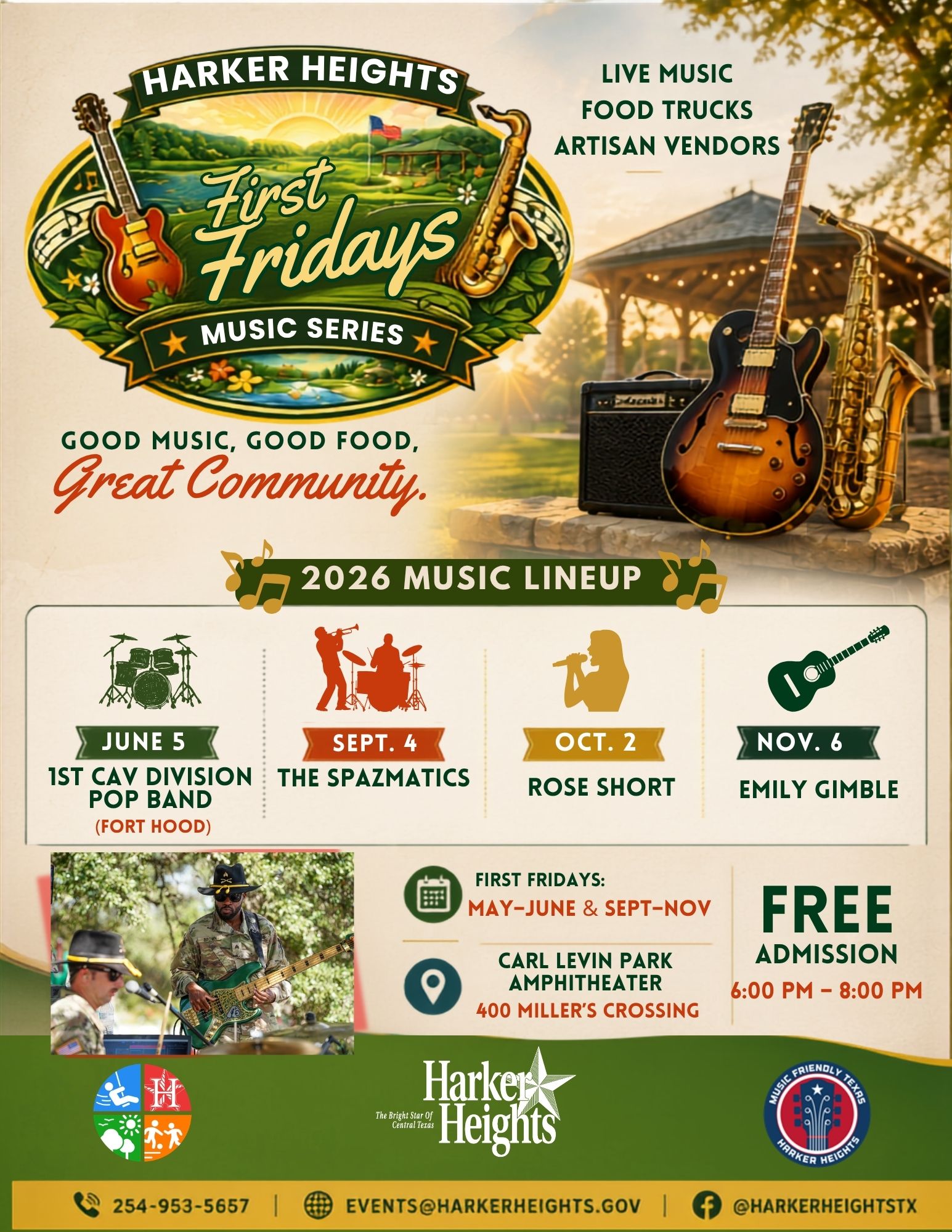 First Fridays 2026 Flyer
