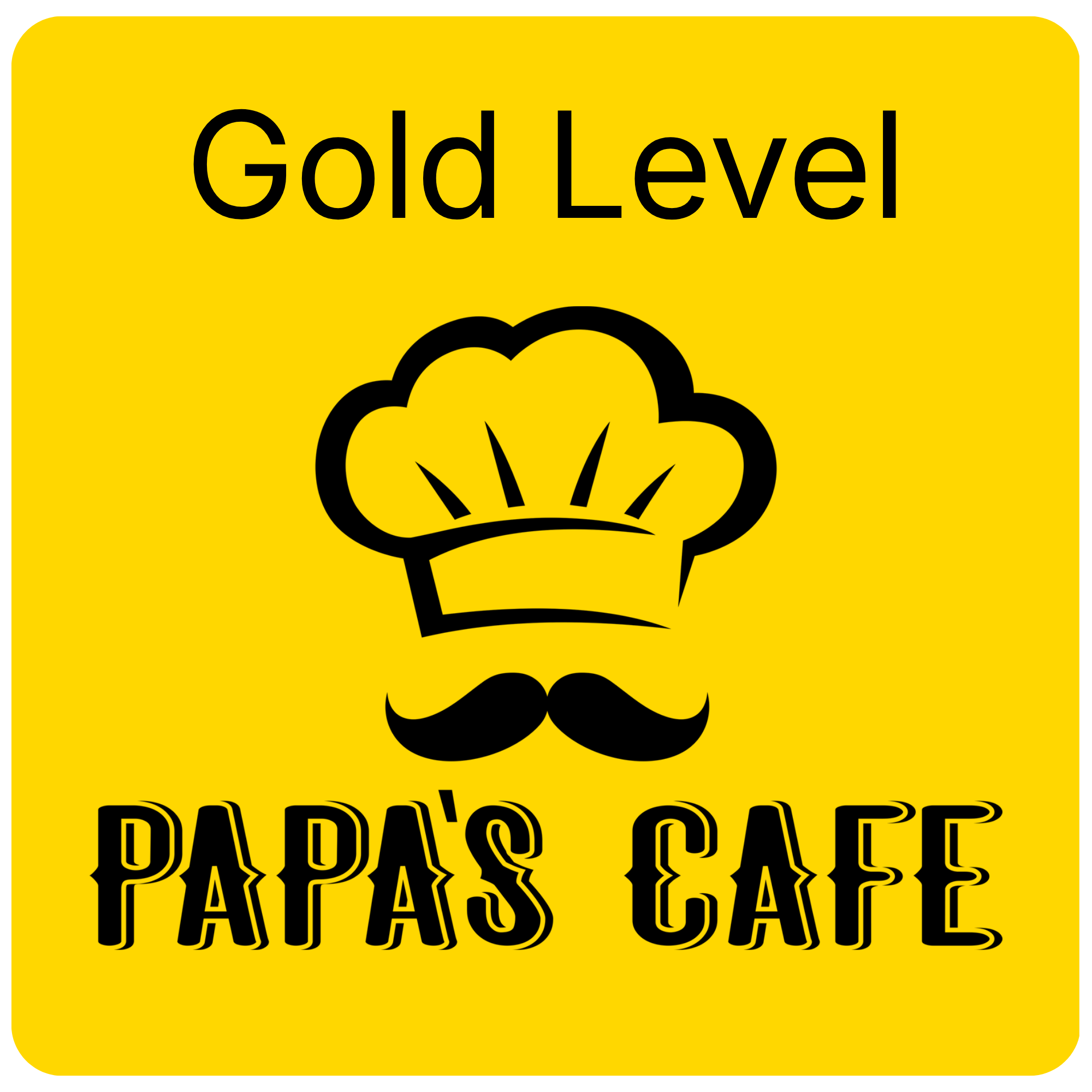Gold Level Papa Cafe2