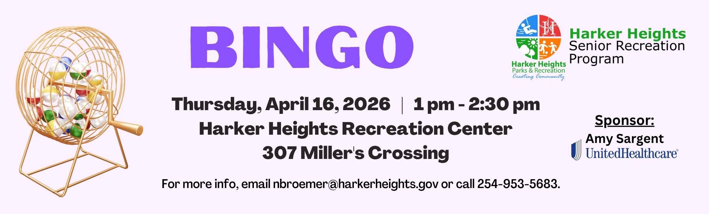 BINGO April 2026