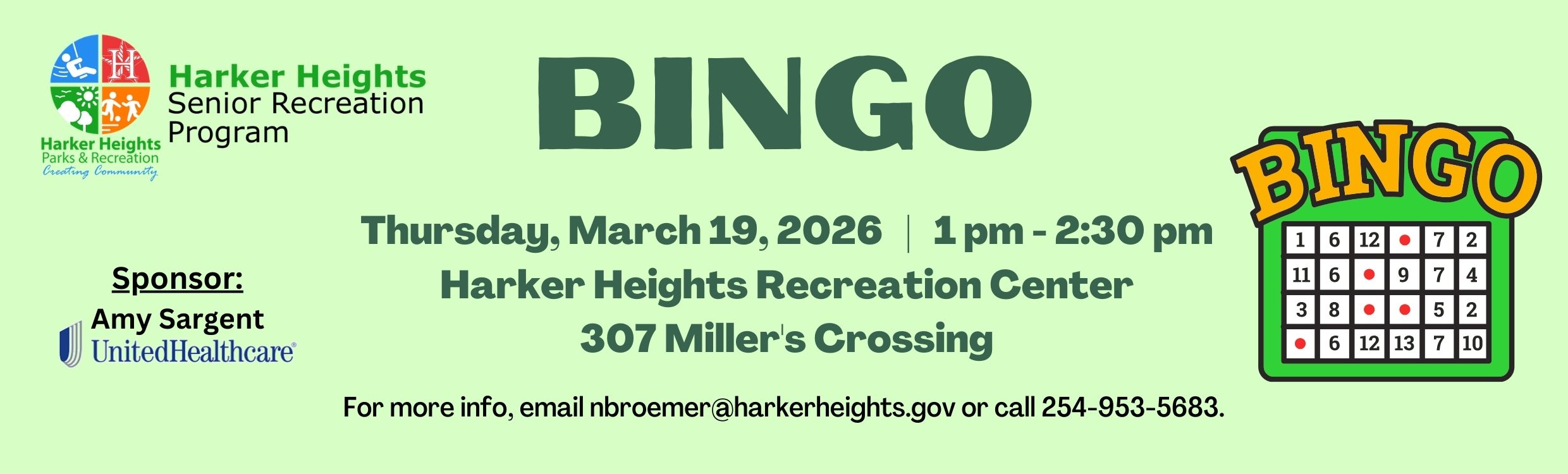 BINGO March 2026
