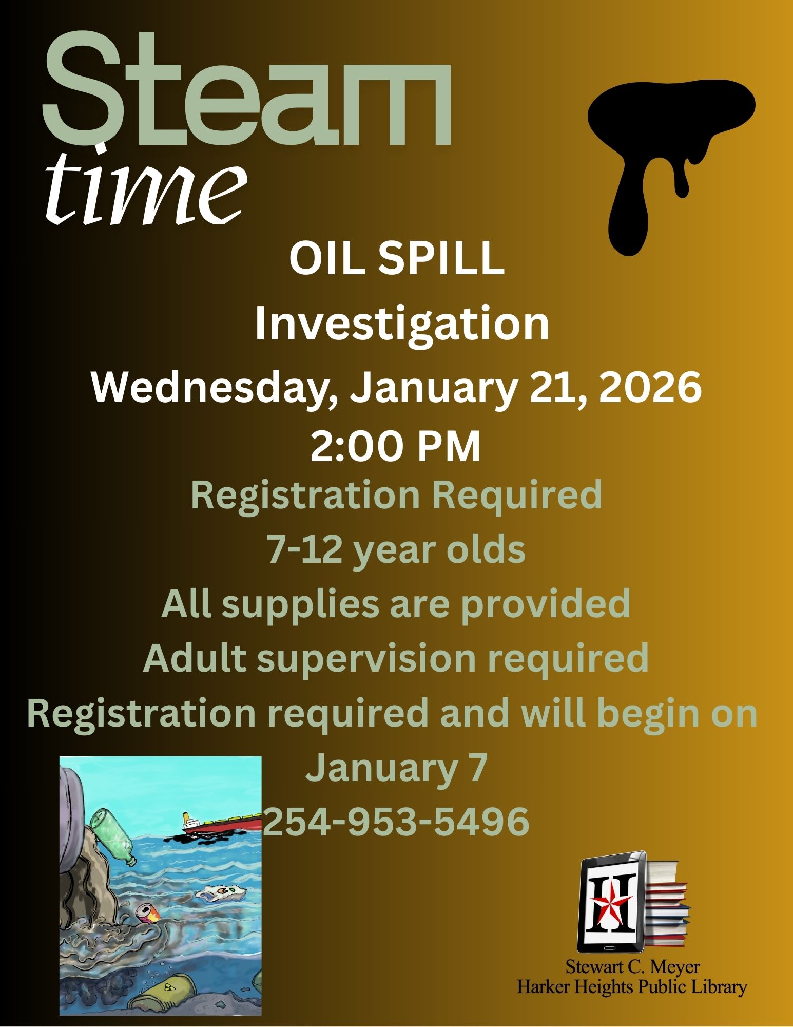 Steam Oil Spill 01.21.26