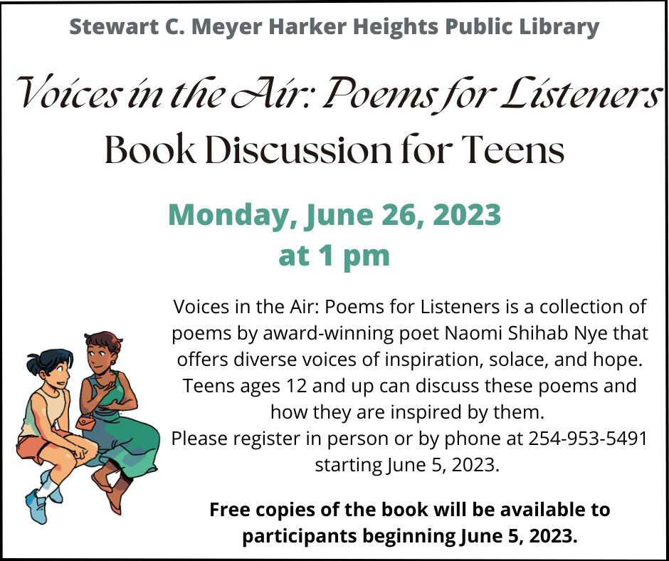 Voices in the Air Book Discussion 2