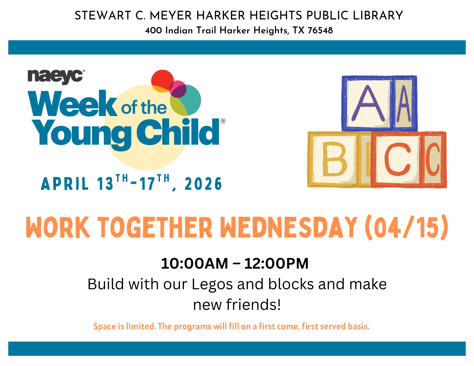 Work Together Wednesday 04 15