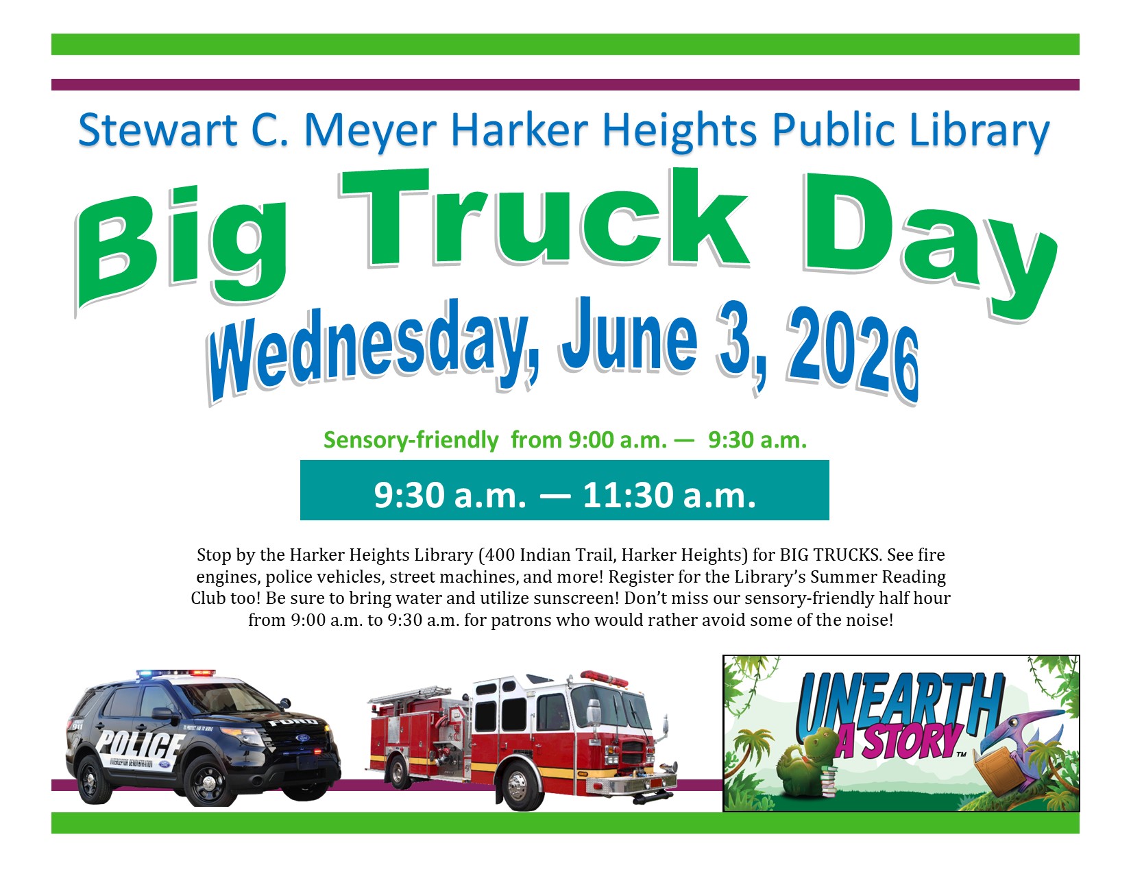 big truck day flyer